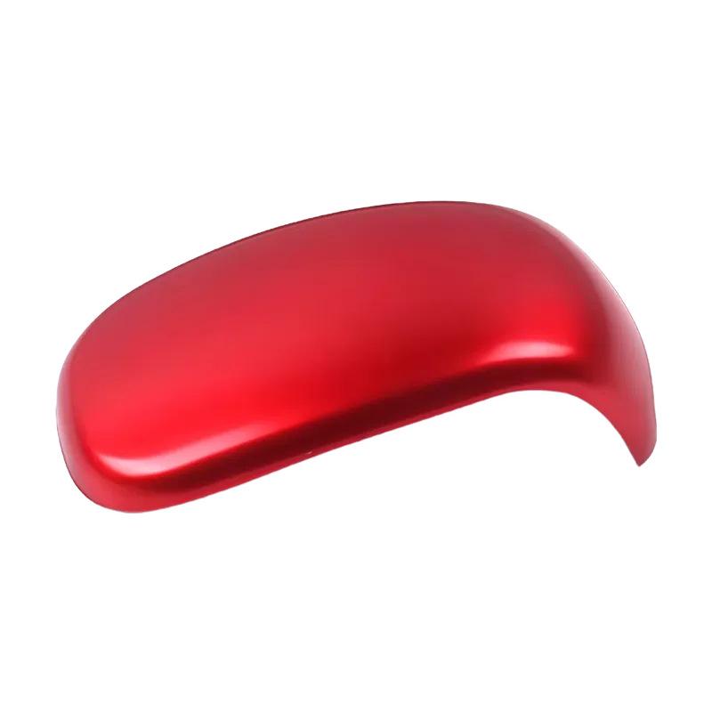 Honda Accord 18th Gen Red Interior Trim Kit: Gear Shift Frame, Armrest, Air Vent, Gear Knob, Steering Wheel.