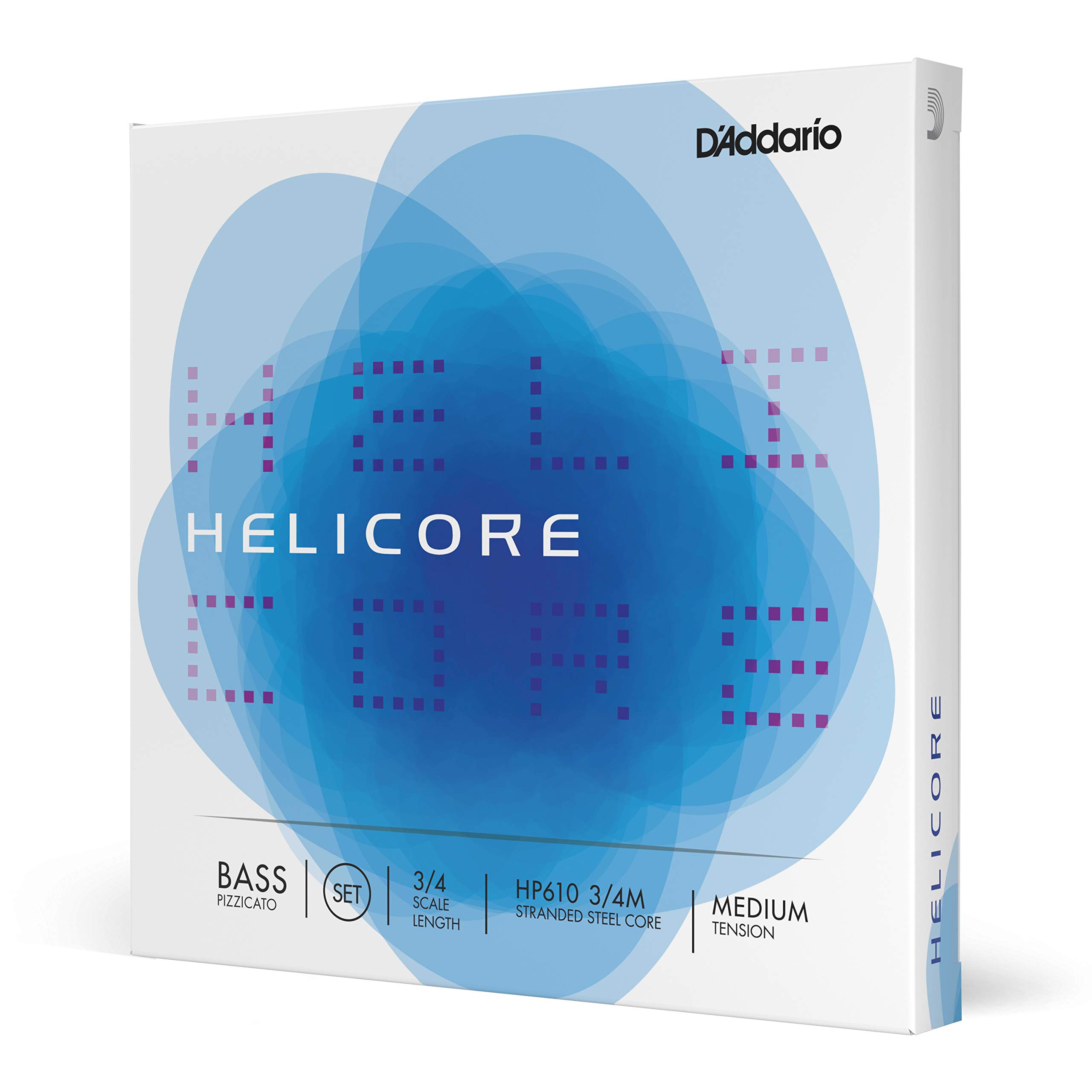 

Струны для деревянной бас-гитары HP610 Helicore Pizzicato Bass D Addario (Контрабас) 3/4M струн/комплект []