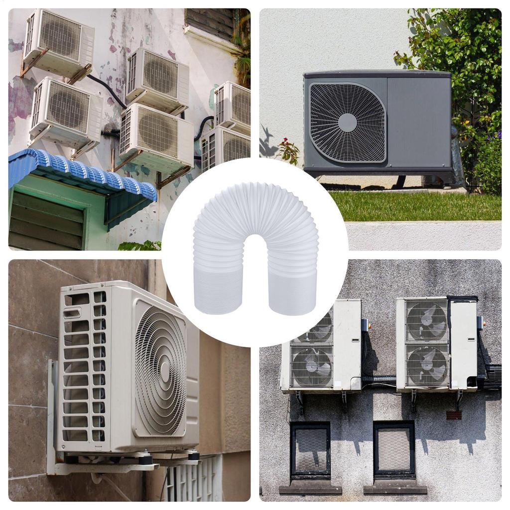 Portable Air Conditioner Exhaust Hose Flexible Conditioner Exhaust Hose Tube Portable Ac Vent Hose Replacement for Mobile AC