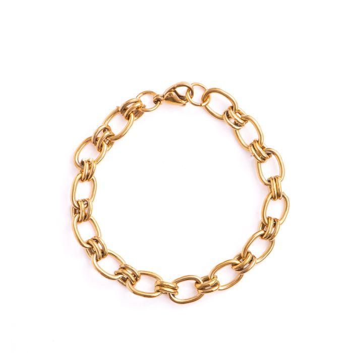 Bracelet Luxenter fini en or jaune 18 carats - Hataj