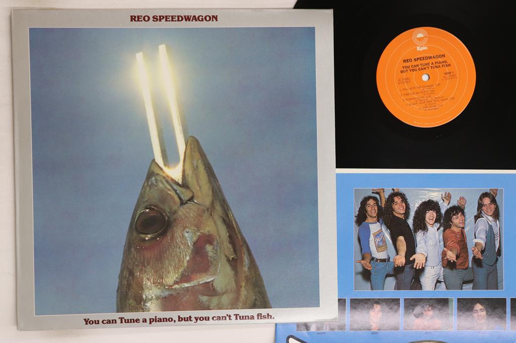 LP Record REO SPEEDWAGON - You Can Tune A Piano, But You Can't JE35082 EPIC 1978 US Rock Used