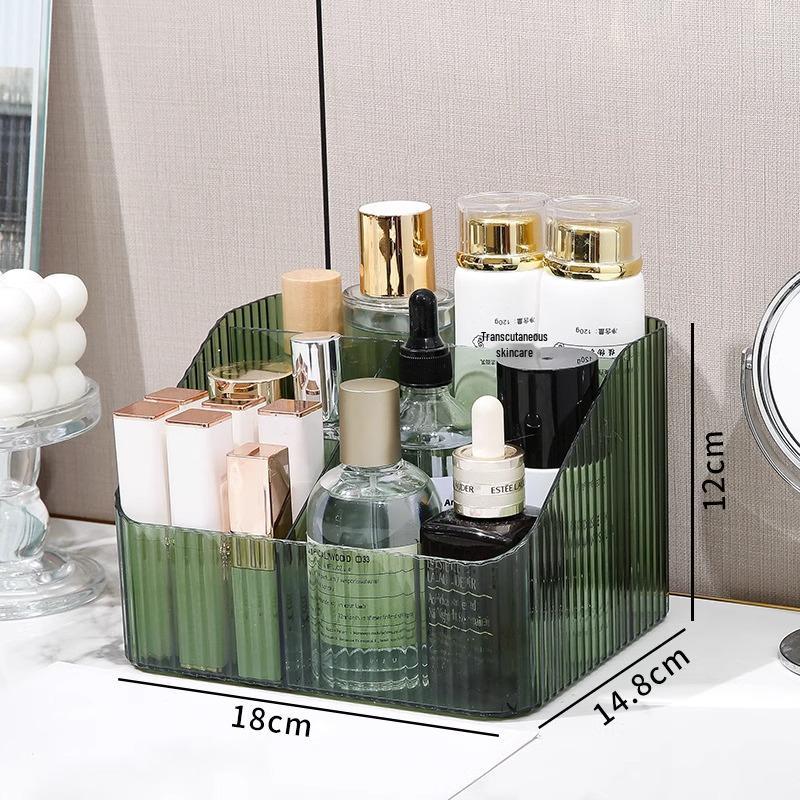 Luxury Transparent Acrylic Makeup Organizer for Dressing Table