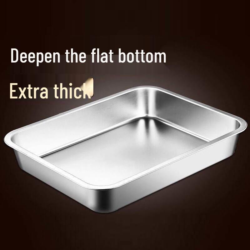 Renzhida 316L Stainless Steel Deep Rectangular Trays