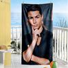 Cristiano Ronaldo Beach Towel Quick-Dry Soft Microfiber Comfortable Lightweight Portable for Swimming,Beach,Camping, Travel, Beach Accessories,Gym