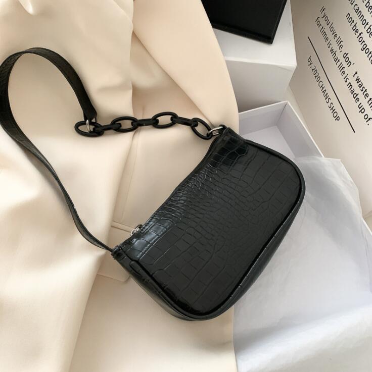 leather 90s shoulder bolsa