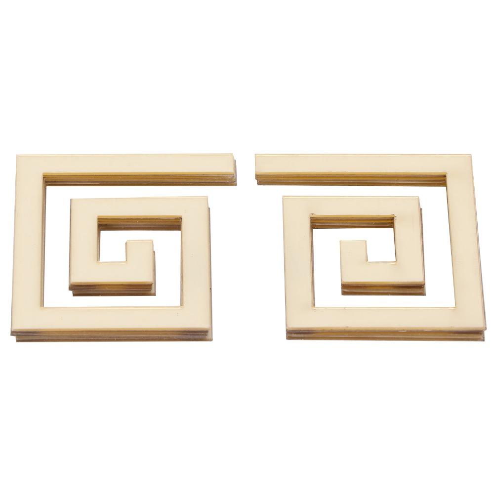 10Pcs 3D Acrylic Wall Decor Acrylic 3D Wall Sticker Stylish Mirror Wall Sticker  DIY Decoration