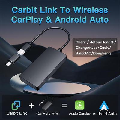 Tak ve Çalıştır Carbitlink Smartlink Phonelink EasyConnection Carabc Adaptörü Kablosuz CarPlay Android Auto dongle Kutusu
