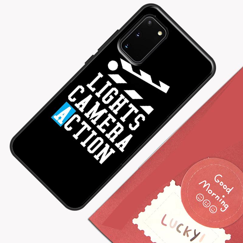 Film Movie Maker Clapperboard Take Phone Case For Samsung Galaxy S23 S26 Ultra S20 S21 S22 S24 S25 Plus S10 S25 FE Cover Shell