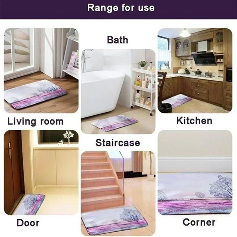 Wild Cats Print Area Rug Machine Washable Flannel Carpets Non-slip Mat for Bedroom Living Room Home Decor Animal  Floor Mat