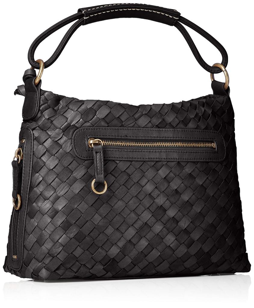 Genuine Leather Shoulder Horse A4 Black [Lily] Bag, Semi-Shoulder Bag, Leather, Messala, 2-Way, Semi-Shoulder, Shoulder, Storage,