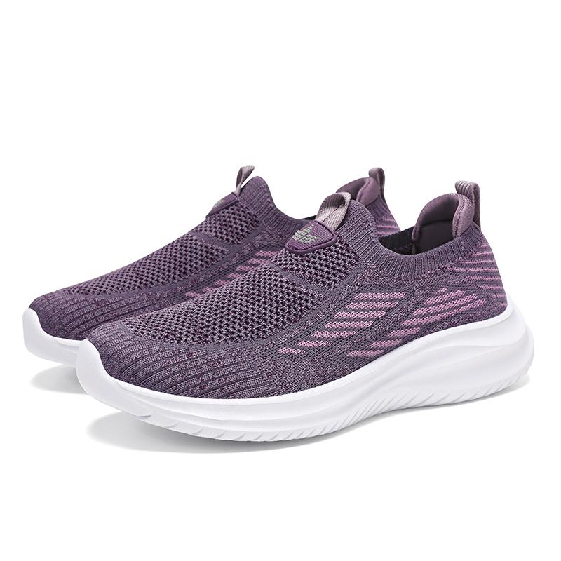 

Fashion 2025 New Grey Design Men s Grey Mesh Casual Shoes Thick Bottom Lightweight Multi Functional Running Shoes Fitness Fitness Shoes 45 фиолетовый