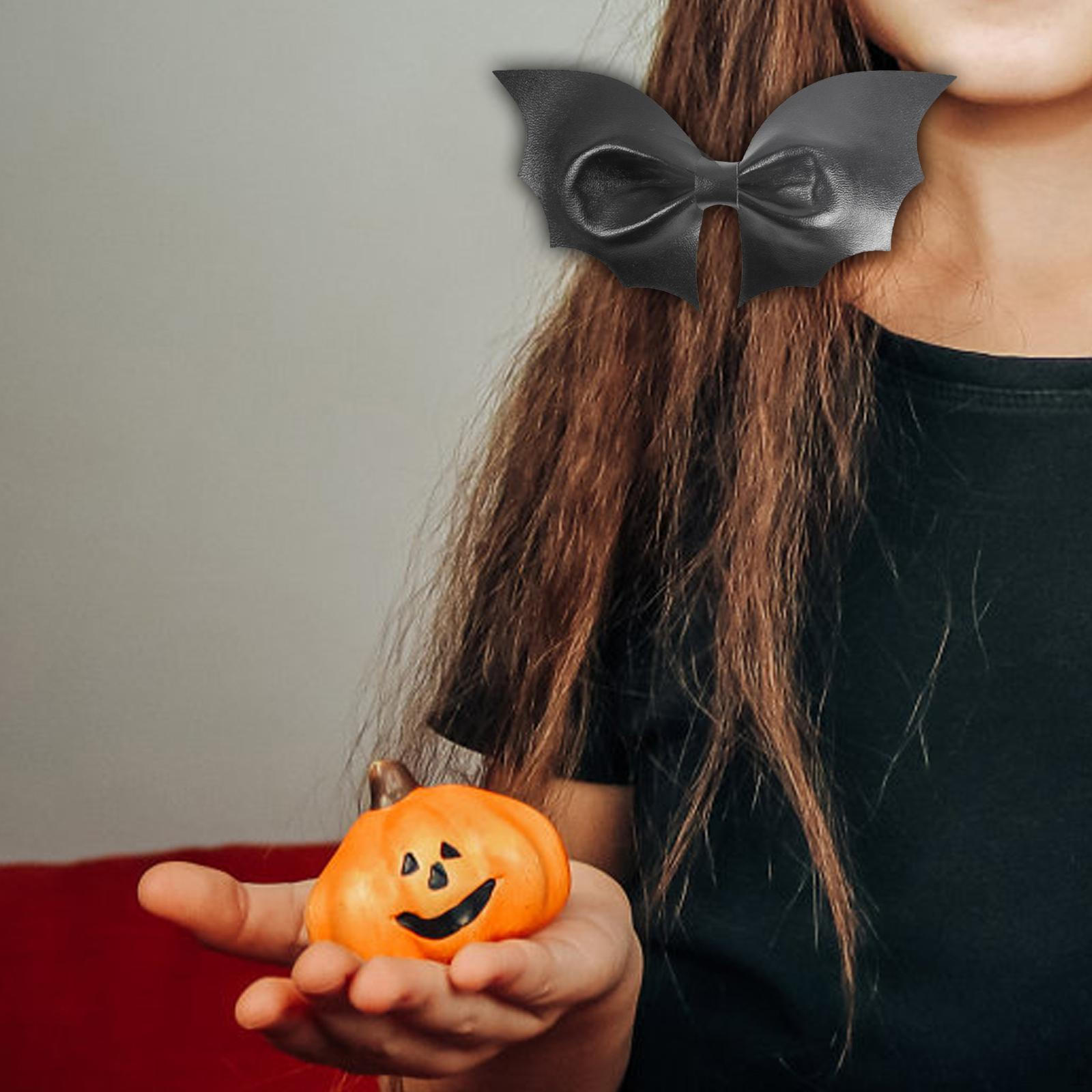 

Заколка для волос на Хэллоуин, заколка для косплея, модная милая детская заколка для волос, детский головной убор для вечеринки-наряда Bat Wing