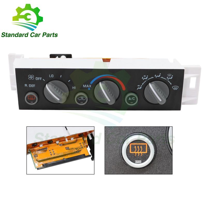 599-006 A/C Heater Climate Control Module For CADILLAC ESCALADE CHEVROLET SILVERADO TAHOE GMC YUKON 1996-2000 9378805 16231165