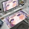 Hololive Koseki Bijou Anime Girl Kawaii Mousepad Large Laptop Keyboard Professional Mat XXL Office Cabinet Nonslip Rubber Carpet