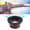 0.39X Super Wide Angle Lens For DV Cameras Mobile Phones with 37mm Phone Clip