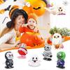 Halloween Windup Toys 18 Pack All Hallows' Day Goody Bag Filler for Kids All Saints' Day Assorted Cartoon Jumping and Walking