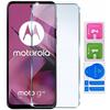LEATHER CASE for MOTOROLA MOTO G55 5G MAGNETIC BOOK CASE TOKRA GLASS 9H