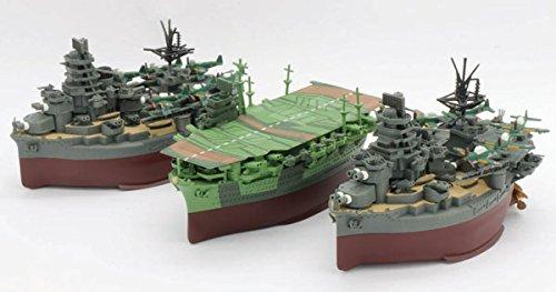 

Fujimi Model Chibimaru Fleet Series SPOT No. 17 Operation Shoichigo Ise, Hyuga, and Zuikaku Set, Color-Coded Plastic Model