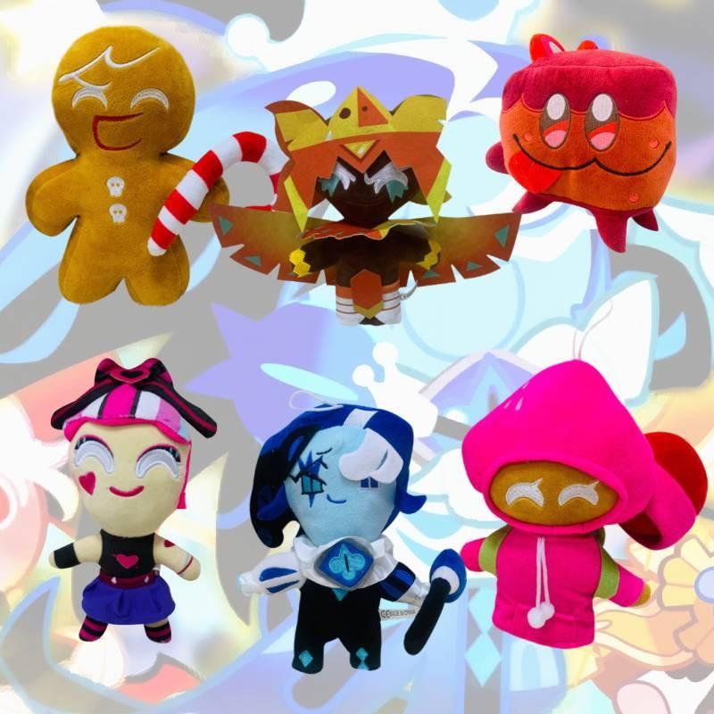 Kingdom Cookie Run Plush Toy Milk Biscuit Game Periphery Puppy Doll Stuffed