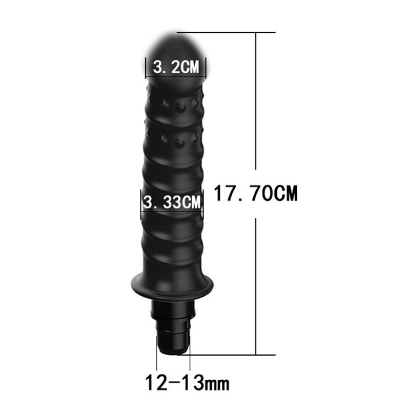 Universeller Faszienpistolen-Massagekopf, Silikon-Faszienmassagekopf, Körperentspannung