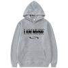 Rapper Playboi Carti I Am Music 2025 Album Opium Felpa con Cappuccio Grafica Uomo Donna Hip Hop Rap Felpa Oversize Moda Maschile Felpe con Cappuccio