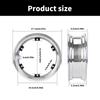 Aluminum Alloy 10x2.70-6.5 Wheel Hub Rings Replacement Split Hollow Vacuum Wheel Hub Electric Scooter Replacement Part