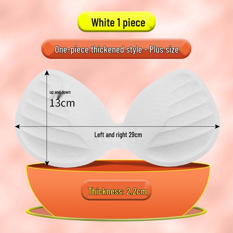 Seamless One-Piece Ultra-Thin Push-Up Sports Bra Pad Replacement