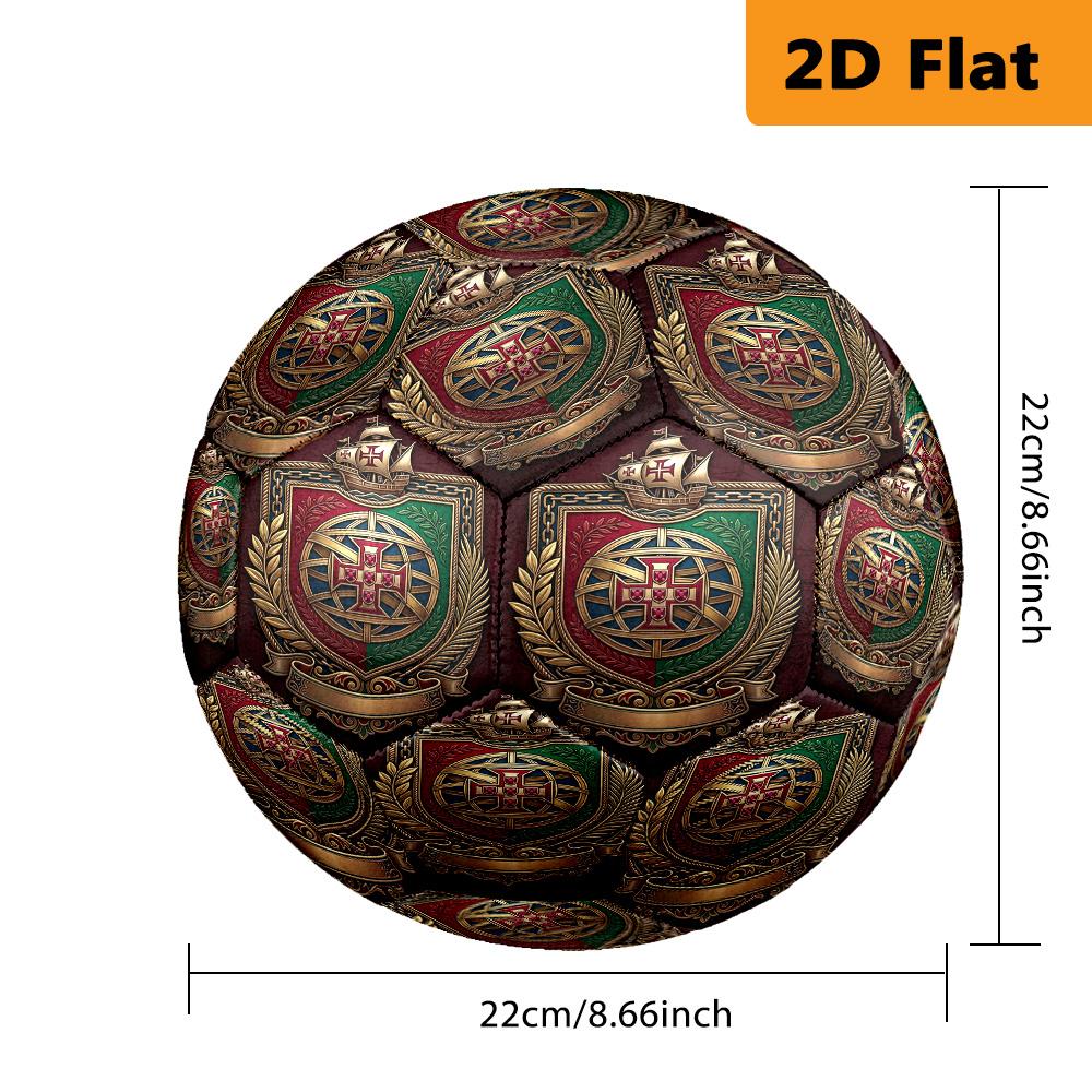 Royal Emblem Heritage Soccer Ball Suitable for Both Training and Competition Outdoor Sports Very Elastic