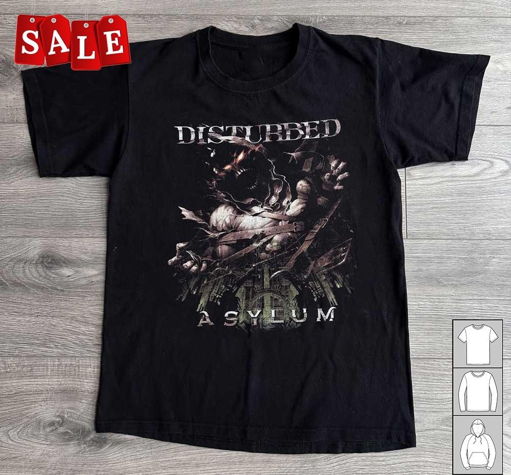 Rare Disturbed Band Gift For Fans Black All Size TShirt  WE729 Unisex T-Shirt M