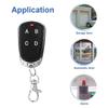 433Mhz Auto Copy Wireless Remote Control Rolling Code Duplicator Key Fob 433.92 MHz Fixed Code Transmitter For Gate Garage Door