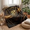 Coperta in Flanella con Stampa Leeds United, Morbida Calda Leggera Coperta da Divano Letto Campeggio