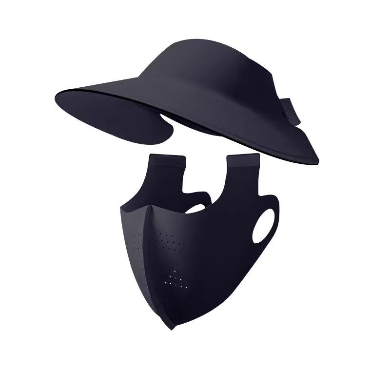 Women's Anti-UV Summer Sunshade Ice Silk Cycling Facekini Mask