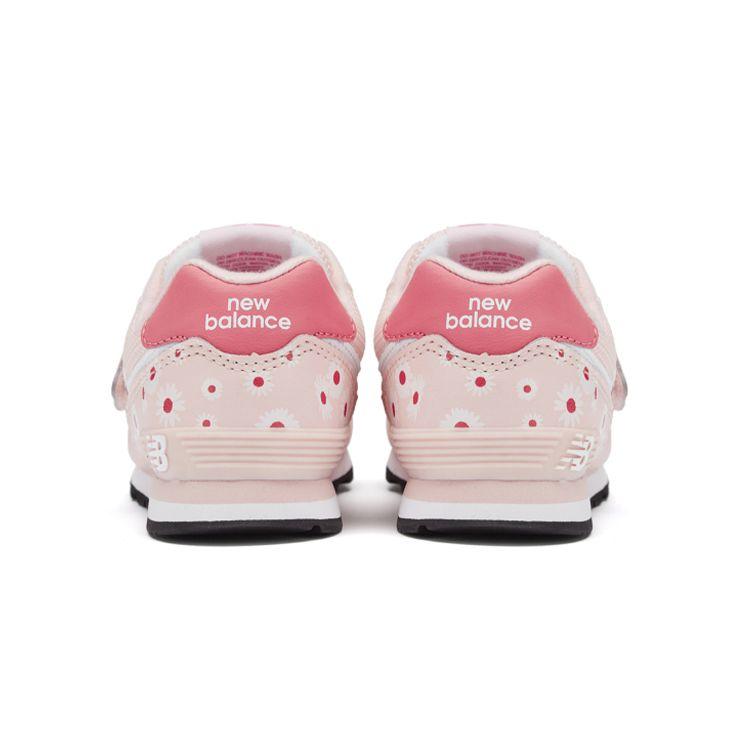 New Balance Baby 574 Series Retro Casual Low-Top Breathable Comfort Running Sneakers Pink Orange IV574FS1
