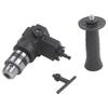 1pc Right Angle Bend Adapter 90Degree Three Jaw Chuck Corner Drill Adapter For Electric Drill Power Tool Parts