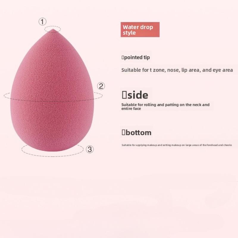 1/4PCS Extra-Large Design MakeupSponge-Fragrance-FreeHydrophilic Polyurethane for Flawless applicationMakeup Tools for Christmas