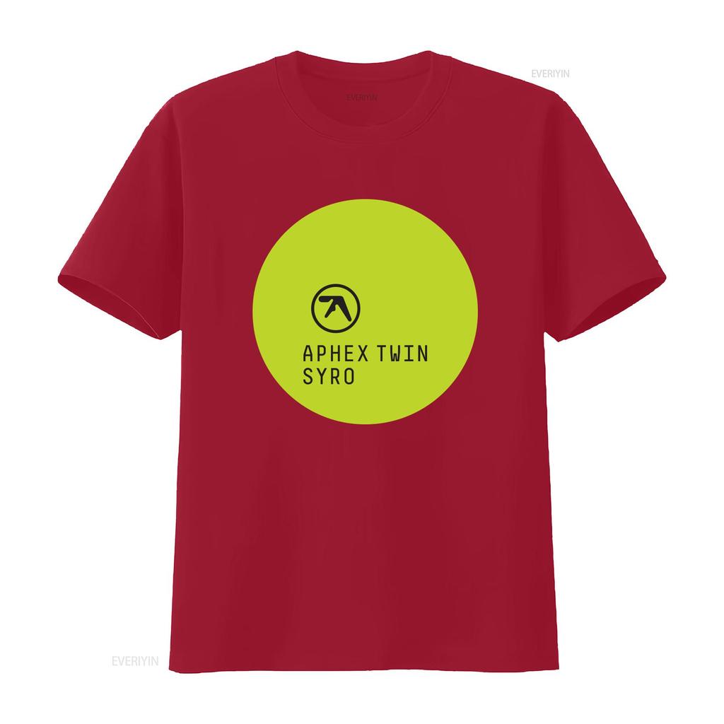 T-shirt Aphex Twin Syro Edizione Limitata con Logo Drukqs Qualità Premium per Fan di Musica Elettronica Vintage Elastica