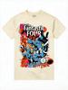 Women Marvel Fantastic Four Cute Retro Pop Art Graphic Soft Loose Oversized Daily Casual Short Sleeve TShirt