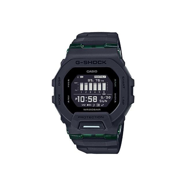 CASIO Men G SQUAD Series Watch GBD-200UU-1PR Black Dial