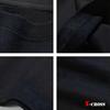 Short Sleeve Solid Short Sleeve Simple Crew Korean Size 50s X-cross Men's T-Shirt, Black, Color, Sportswear, Cotton/Polyester, One-Point Design,