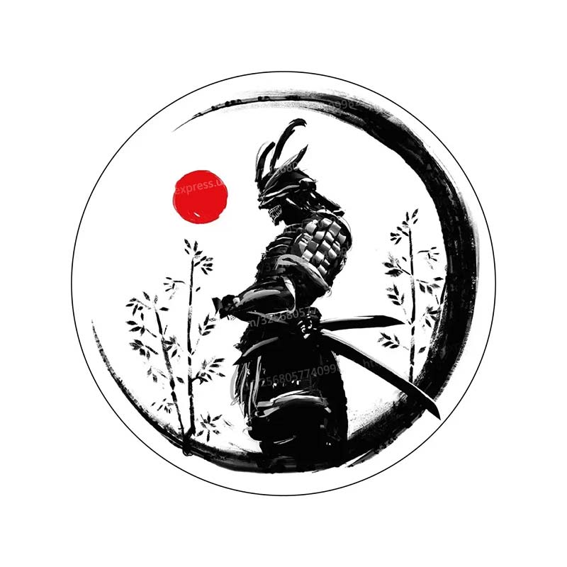 For Personality Samurai Car Sticker Vinyl Decal Waterproof Window Motorcycle Camper Bumper Truck Laptop Decoration SH502