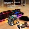 Latest 1:64 Mini Excavator Desktop Series 2.4g Mini Excavator Flip Truck Bluetooth Mobile App Control Bulldozer Remote Control