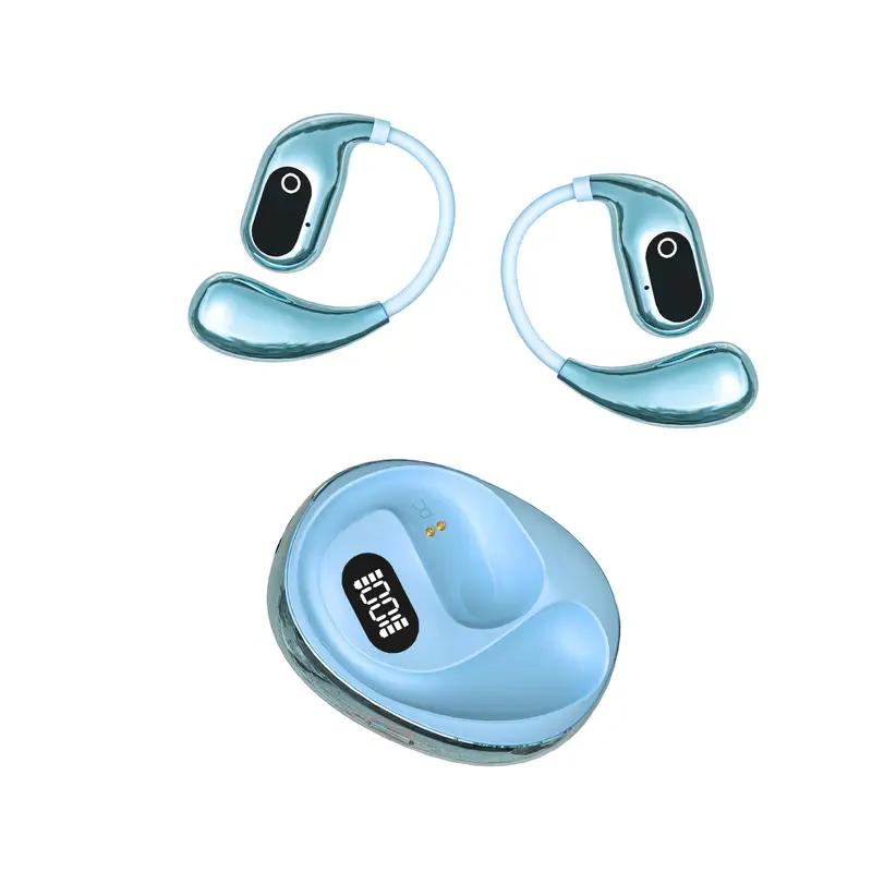 new AI real-time translation headset, LED power display, 144 language translation headset, Type-C charging port