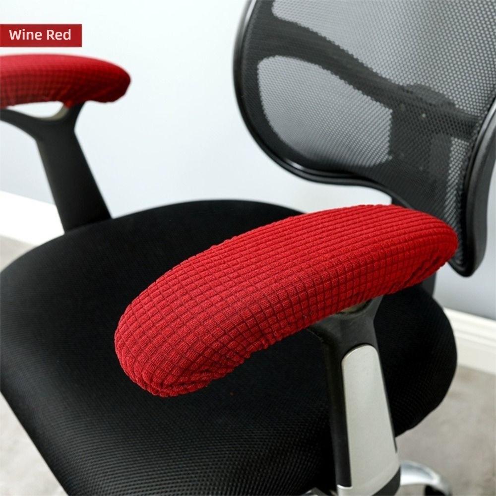 New Removable Chair Armrest Cover Elastic Waterproof Fabric Chair Armrest Sleeve Washable Chair Arm Covers