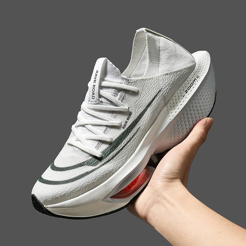 Professional marathon running shoes carbon board Zoom running shoes men's breathable racing breaking 2 sports shoes Pegasus air cushion shock absorp