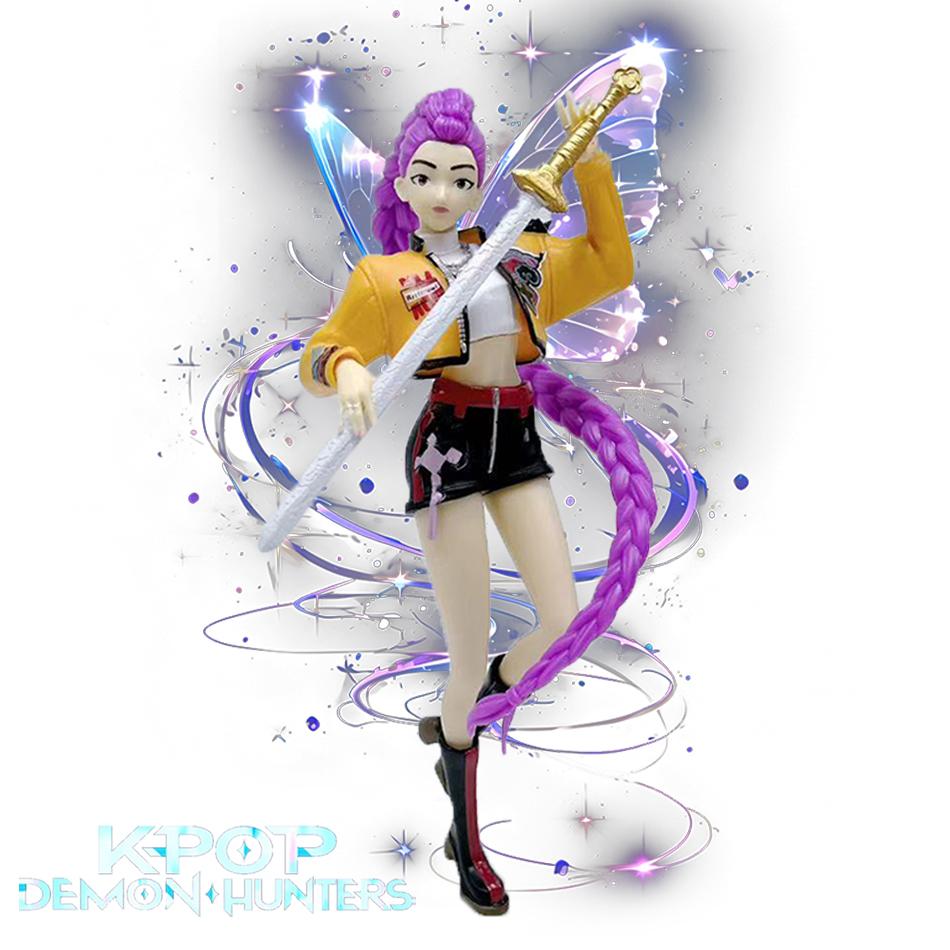 Kpop Lovci démonů Figurka K Pop Lovci démonů Figurky Lovkyně Figurky Hračka Derpys Tygr Rumi Mira Zoey Sussy Figurka Ozdoba