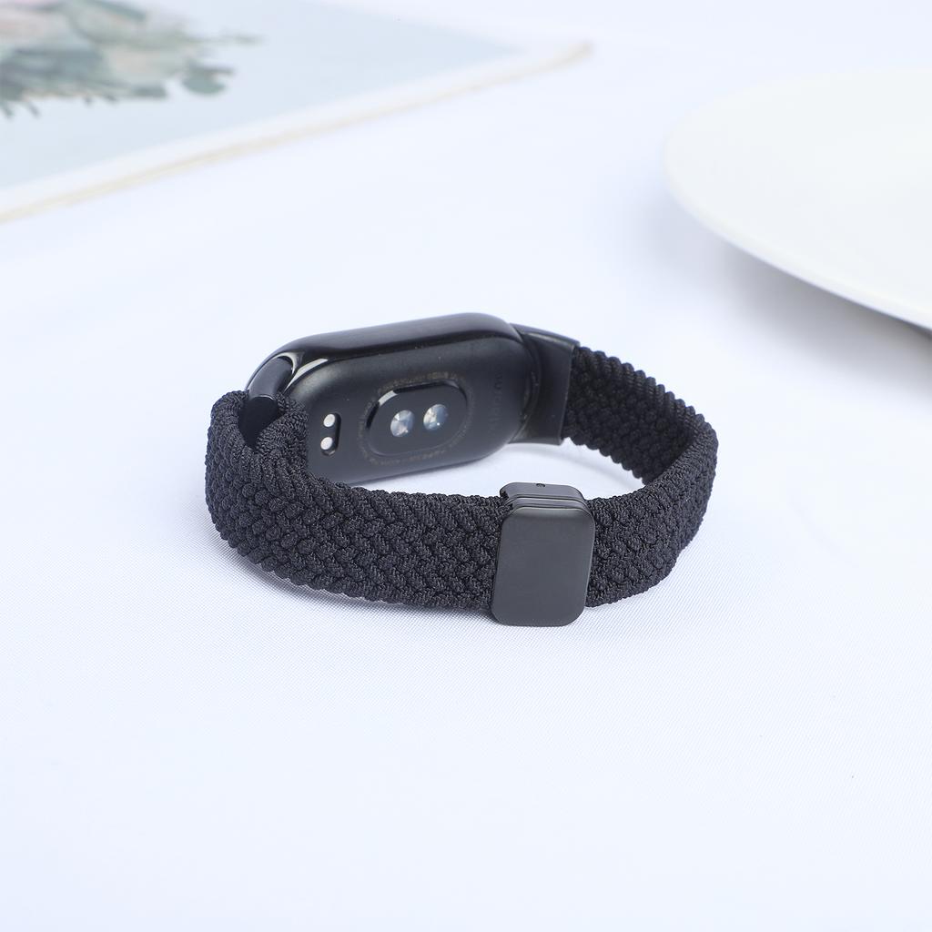 Magnetic Braided strap for Xiaomi Mi Band 10 Accessories breathable nylon Bracelet belt pulseira correas for Xiaomi Mi band 9 8