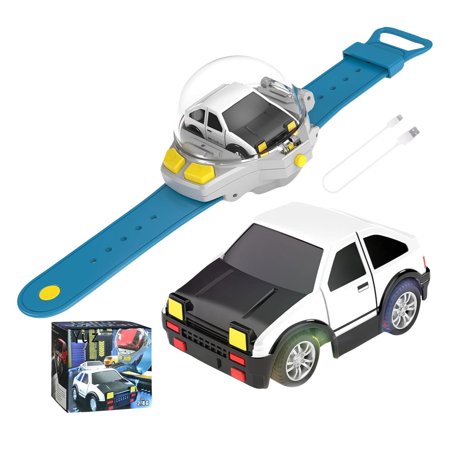 

Watch Remote Control Car Electric Fun Black Technology Car Alloy Racing Car Toy One Size