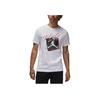 Jordan American Retro Casual Letter Print Cool Round Neck Short Sleeve T-Shirt Men Tops White DX9594-100