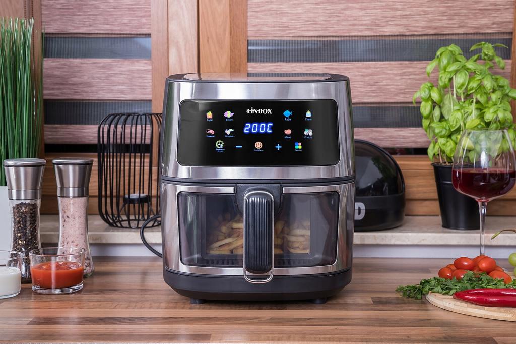 Air Fryer 5L 1600W Oil-free 8 Panel Programs