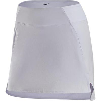 Dri-Fit Solid Color Mid-Waist Quick-Dry Sports Training Breathable Casual Skirt Women Skirts Light-Purple DV9456-536